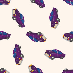 transportation car ,seamless pattern