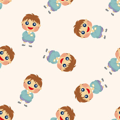 kid ,seamless pattern
