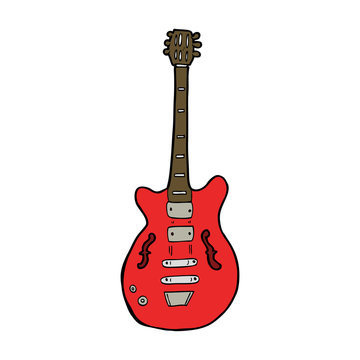 recommend clip art: cartoon electric guitar