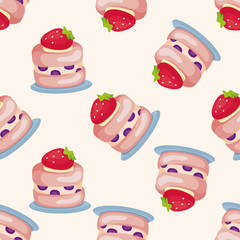 decorating cake ,seamless pattern