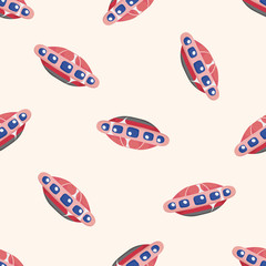 ufo ,seamless pattern