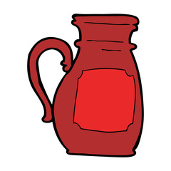 cartoon jug