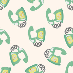 telephone ,seamless pattern