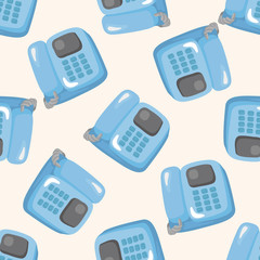 telephone ,seamless pattern