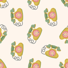 telephone ,seamless pattern