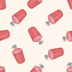 bathroom shampoo ,seamless pattern