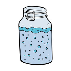 cartoon jar