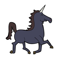 cartoon unicorn
