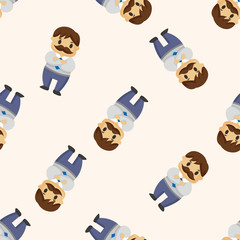 boss ,seamless pattern
