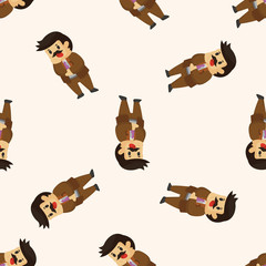 boss ,seamless pattern
