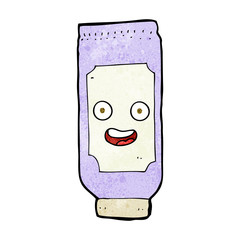 cartoon tube of cream