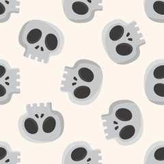 skull ,seamless pattern