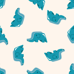 Amusement park facilities ,seamless pattern
