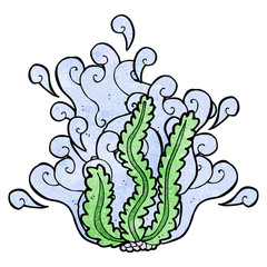 cartoon seaweed