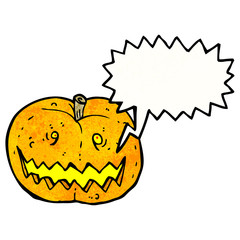 cartoon pumpkin