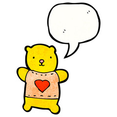 cartoon teddy bear