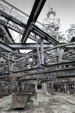trolley for steel industry