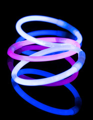 Glow sticks of round shape,long time exposure
