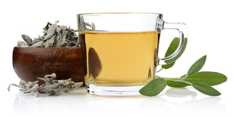 Sage herbal tea