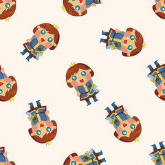 Royal theme prince ,seamless pattern
