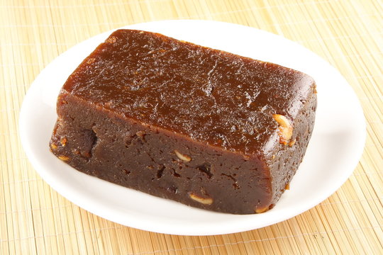 Indian brown halwa