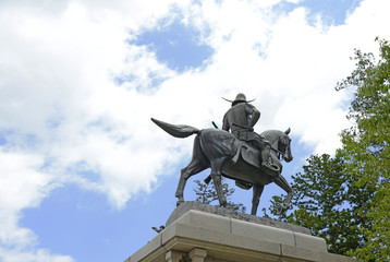 仙台城址伊達政宗像