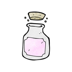 cartoon old kitchen pot