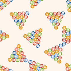 Sports Equipment ,seamless pattern