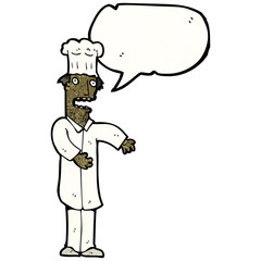 cartoon baker