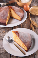 homemade cake