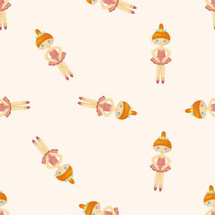 ballet dancer ,seamless pattern