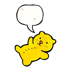 little teddy bear cartoon