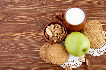 breakfast on table
