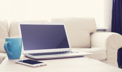 Laptop computer mockup