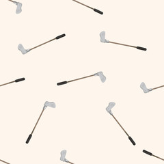 golf equipment ,seamless pattern