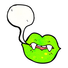sey halloween lips cartoon
