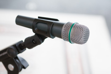 microphone in conference room