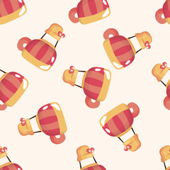 style hot air balloon ,seamless pattern