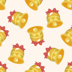 Christmas bell ,seamless pattern