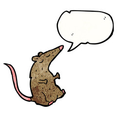 cartoon talking mouse
