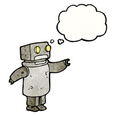 cartoon robot