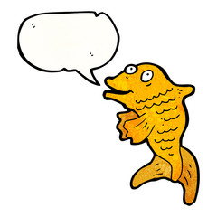 talking fish cartoon