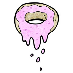cartoon donut