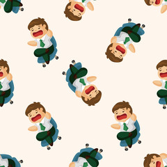 Office workers ,seamless pattern