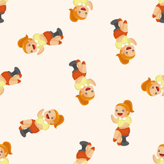 Office workers ,seamless pattern