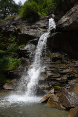 Fototapeta premium cascata cascate acqua camminata escursione 