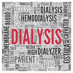 DIALYSIS Word Tag Cloud Design
