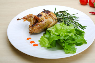 Roasted Quail
