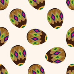 easter egg icon 10,seamless pattern