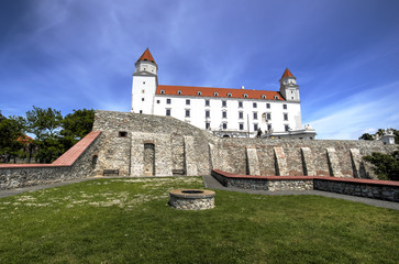 Fototapeta na wymiar Bratislava castle, Slovakia